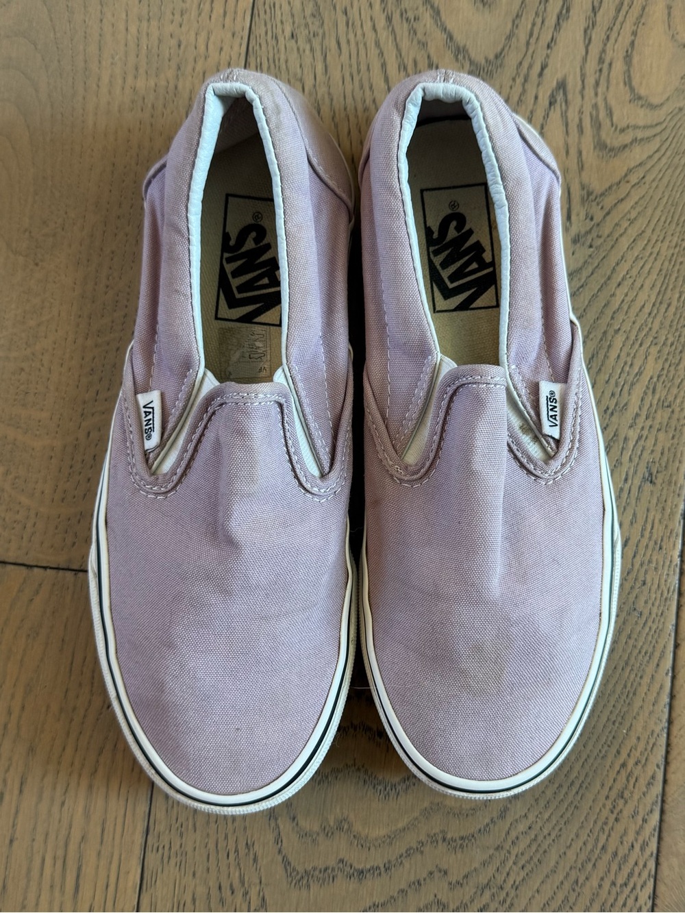Vans Classic Slip-On Lavender Canvas Sneakers Women’s 7.5 / Men’s 6